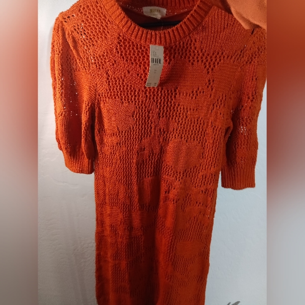 NWT Anthropologie Maeve Pointelle Knit Dress - Size S​ - Picture 12 of 13